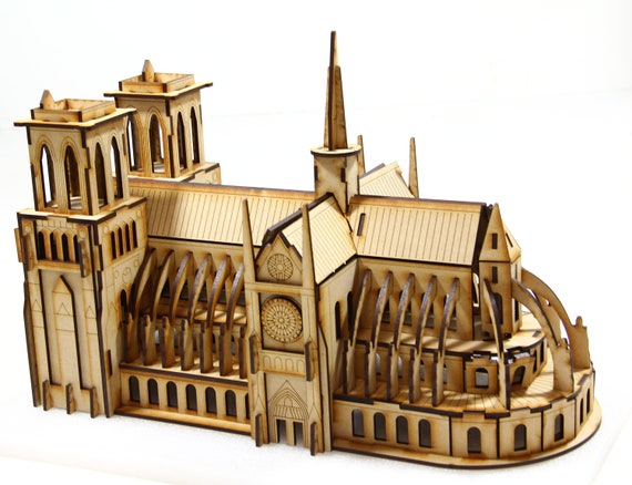 Piececool 3D Metal Puzzle for Adults, Notre Dame De India