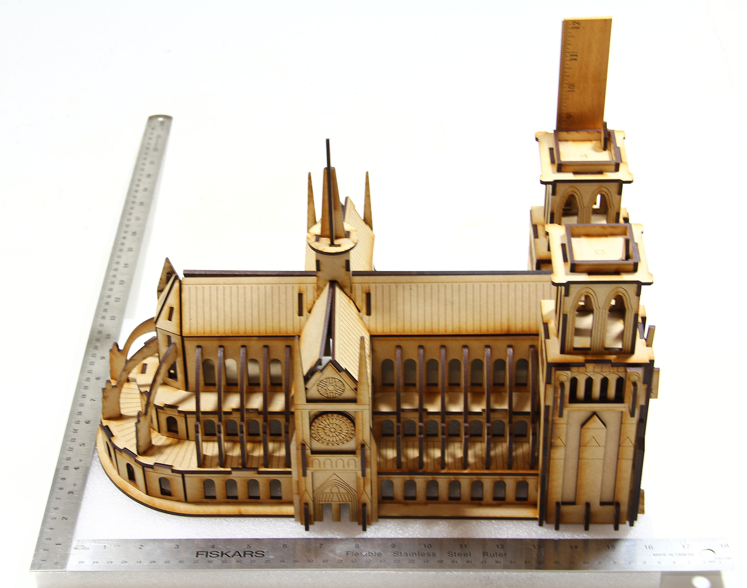 Piececool 3D Metal Puzzle for Adults, Notre Dame De India