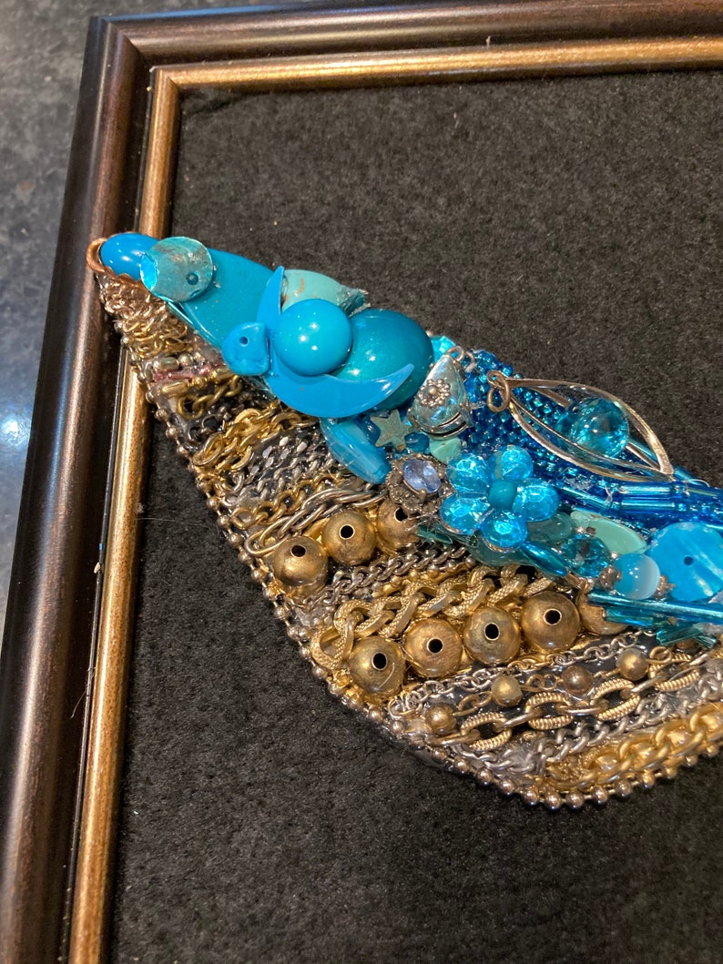 Vintage Jewelry Art Jewelry Vintage Jewelry Art Framed Jewelry Etsy