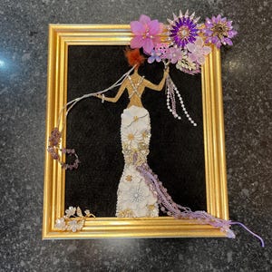 Bride jewelry art framed vintage jewelry art framed jewelry art picture jewelry art pictures vintage picture jewelry art Christmas tree
