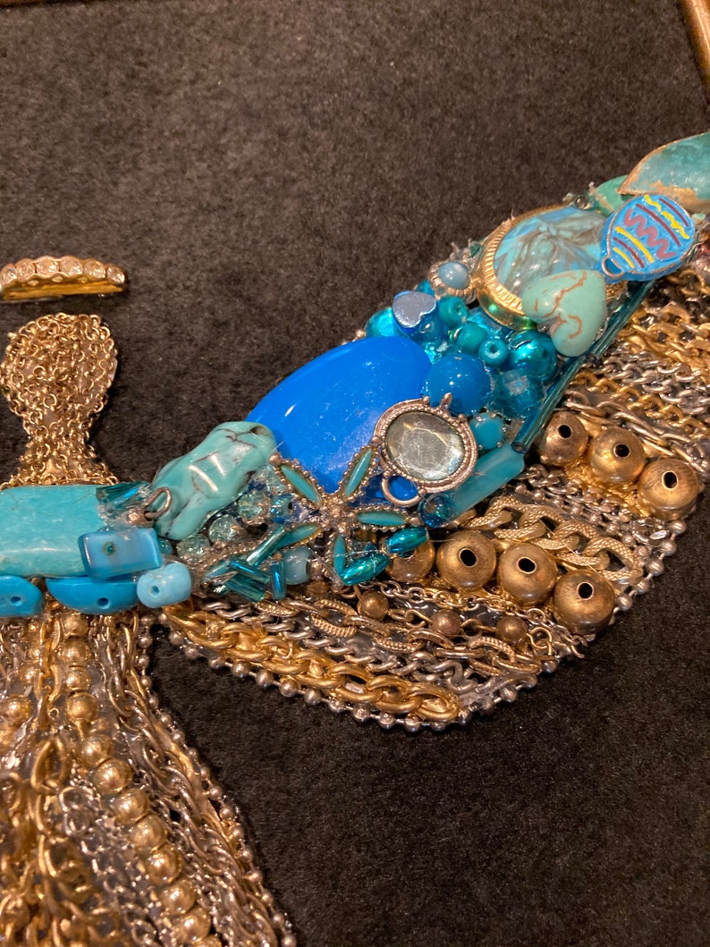 Vintage Jewelry Art Jewelry Vintage Jewelry Art Framed Jewelry Etsy