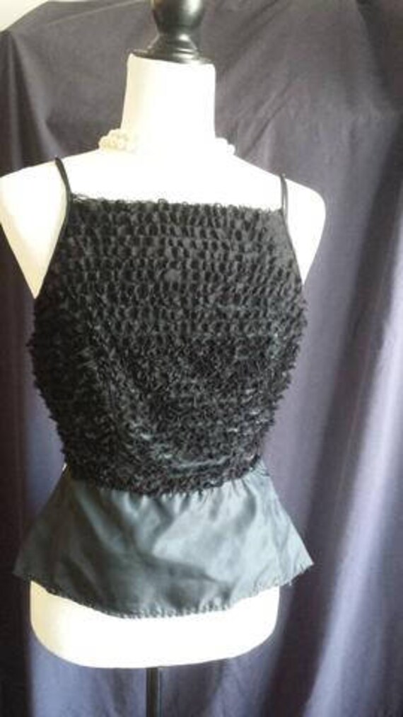 1950s Nene Ricky ruffled camisole