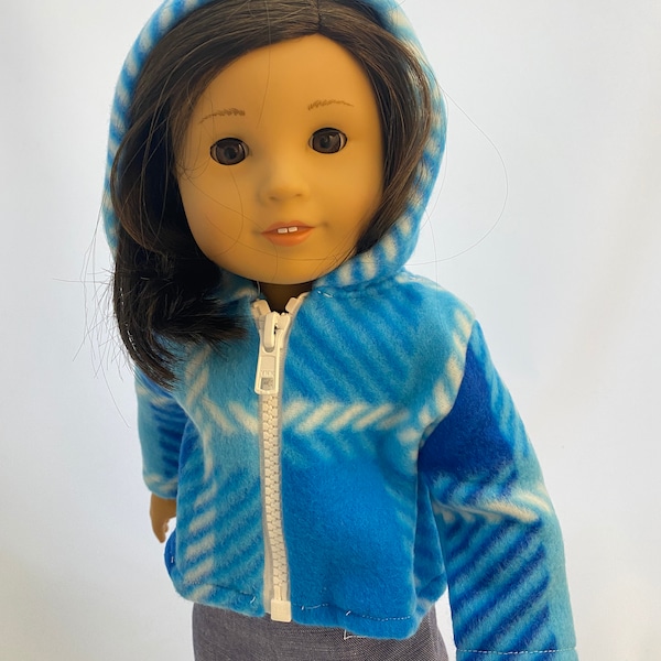 Fits  18 inch Doll; Doll Jacket; Homemade Ready to Ship