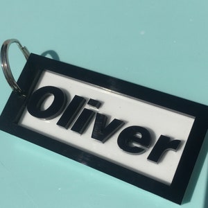 Oasis inspired personalised keyring a great gift oasis fans door sign decoration