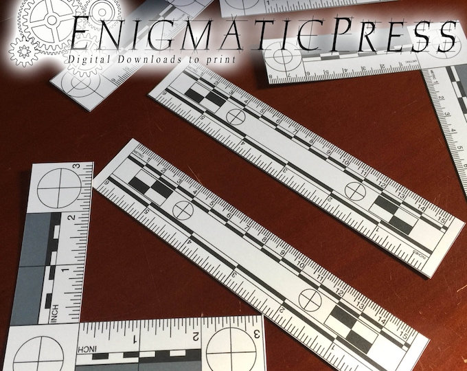 Scales, Rulers, and Markers for Forensic Photography of Crime Scenes ...