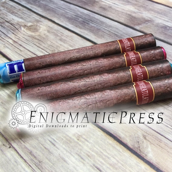 Congratulations Cigar Styles Mentos Candy Wrapper Labels Fits Etsy