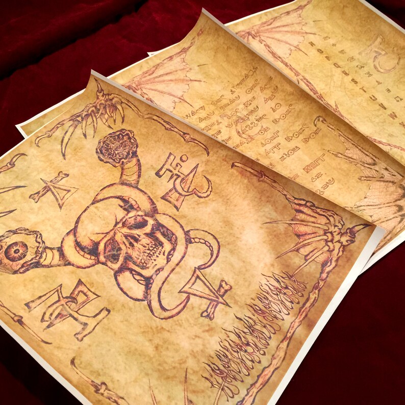Necronomicon pages - bapuniversity