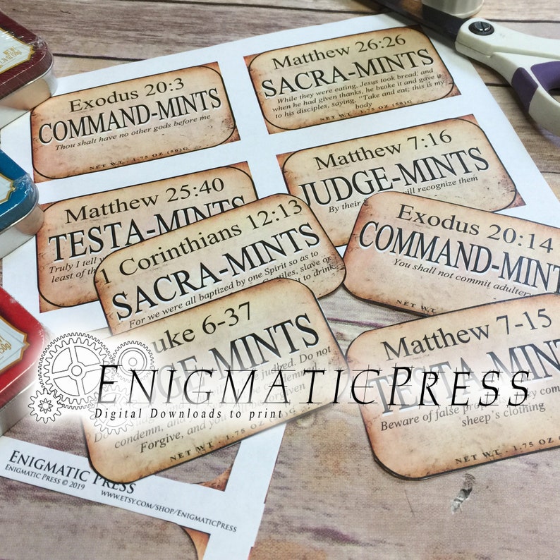 Assorted Personalized Altoids Tin Labels Empower Enlighten Etsy Assorted Personalized Altoids Tin Labels Empower Enlighten Etsy