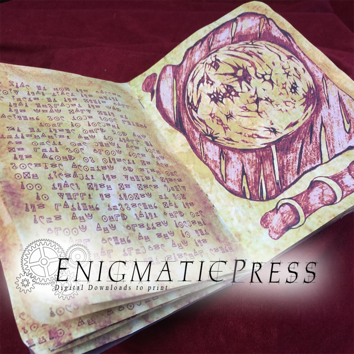 Necronomicon Version 2 DIY Book of the Dead Home Printable - Etsy