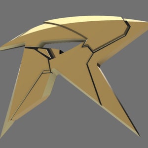 3D Digital Files Robin Titans Throwing Star Birdarang