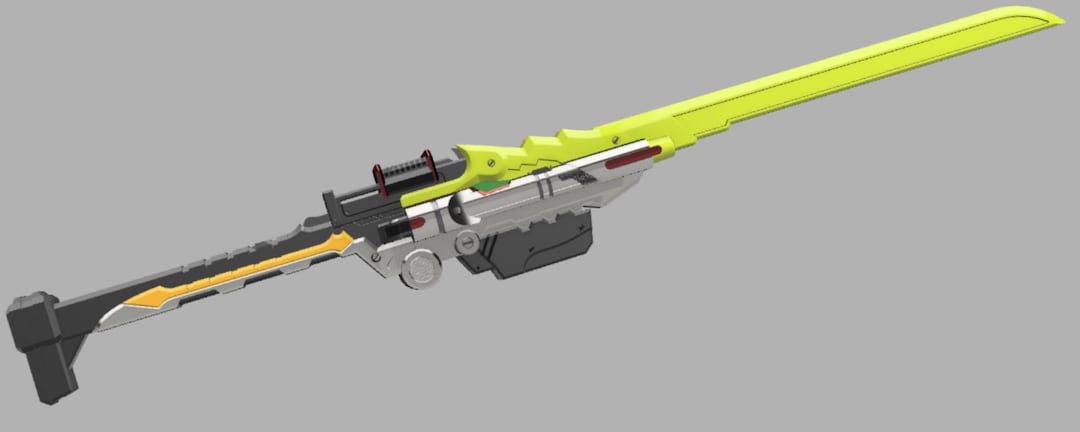 3D Digital Files Dino Charge Ranger Saber UK
