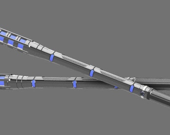Archivos digitales 3D de palos de esgrima de Nightwing