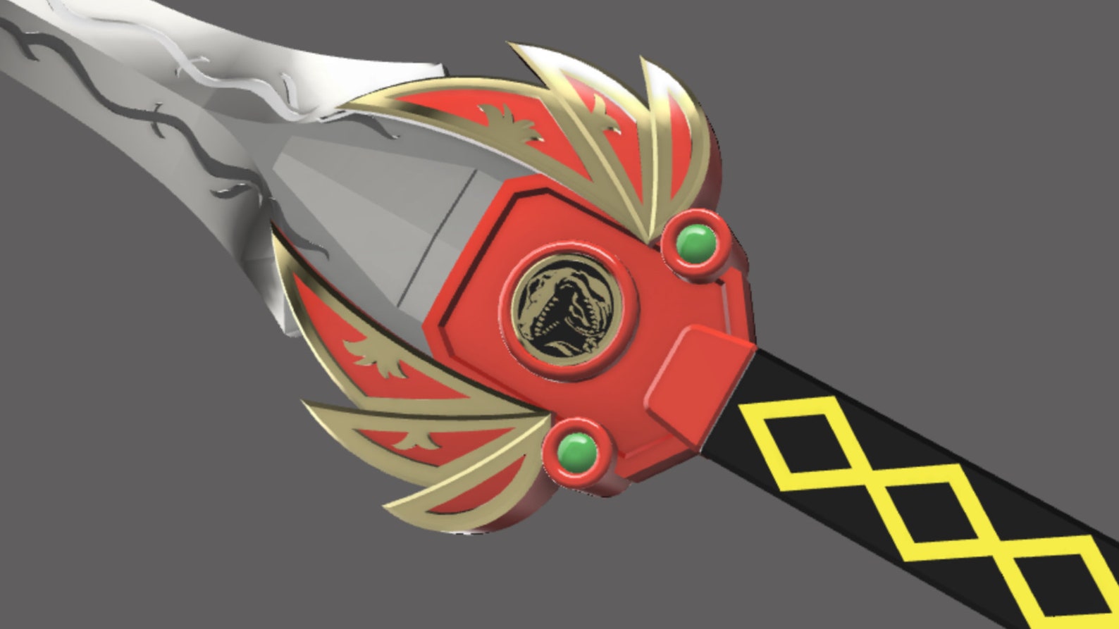 3D Digital Files Red Ranger Power Sword - Etsy