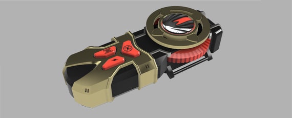 3d Digital Files Wind Morpher Power Rangers Ninja Storm Etsy