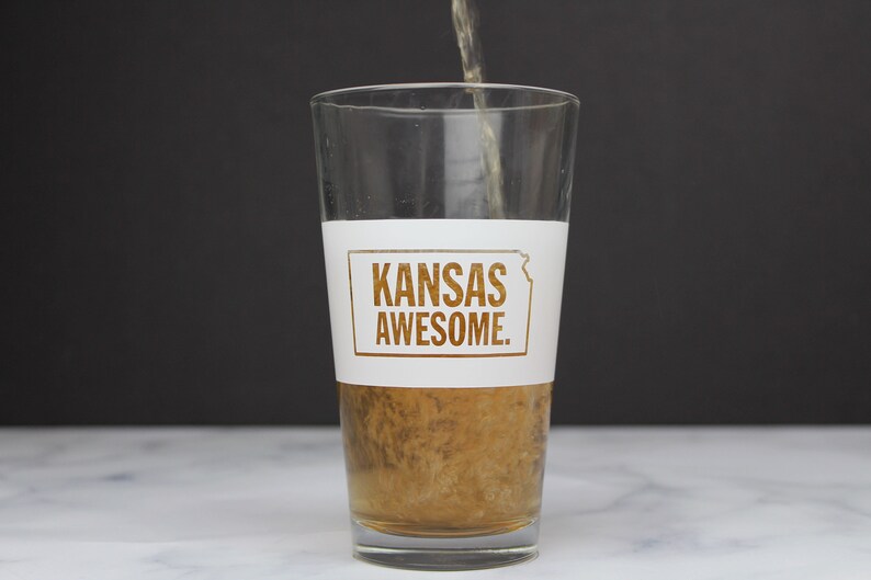 My State is Awesome Pint Glass All 50 States Available image 3