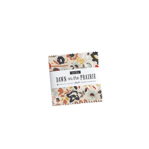 Dawn on the Prairie Mini Charm Pack, 42 pieces assorted, 2.5 x 2.5, designed by Fancy That Design House for Moda Fabrics, 45570MC image 1