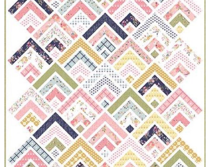 Over the Rainbow Quilt Kit Featuring in the Meadow by Keera Etsy