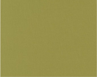 Bella Solids, Fig Tree Olive,  9900-69,  Moda Fabrics, Green