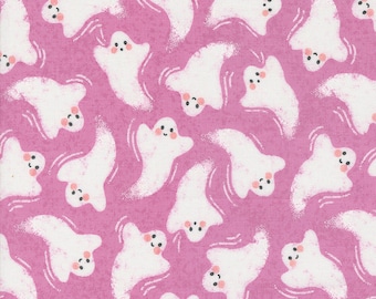 Hey Boo, Friendly Ghost, Purple Haze designed by Lella Boutique for Moda Fabrics, 5211-15, Fall, Halloween, Ghosts, Purple