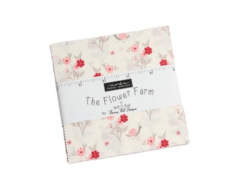 The Flower Farm - Charm Pack - designed by Bunny Hill Designs for Moda Fabrics, 3010PP