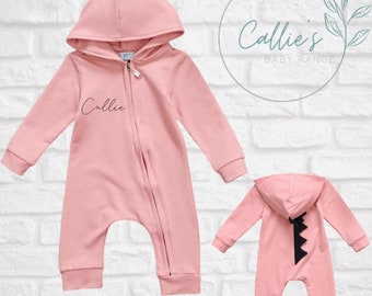 personalised baby girl romper