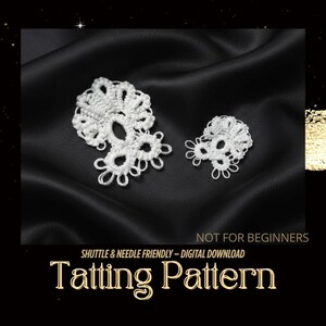 Scottish Thistle Tatting Pattern: Beginner Tutorial (PDF Download)– NOT for Beginners