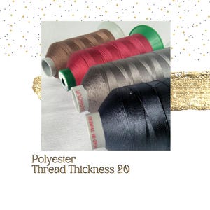 Tatting Thread Conen Size 20, Polyester Yarn for Jewelry Making, Shuttle or Needle Frivolite Lace Polyester Thread, Gift for Tatters Lovers