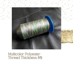 Multicolor Polyester Thread: 3000m, Tatting & Crochet Yarn