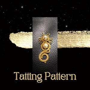 Little Kitty Tatting Pattern: Lace Cat Decoration (PDF)