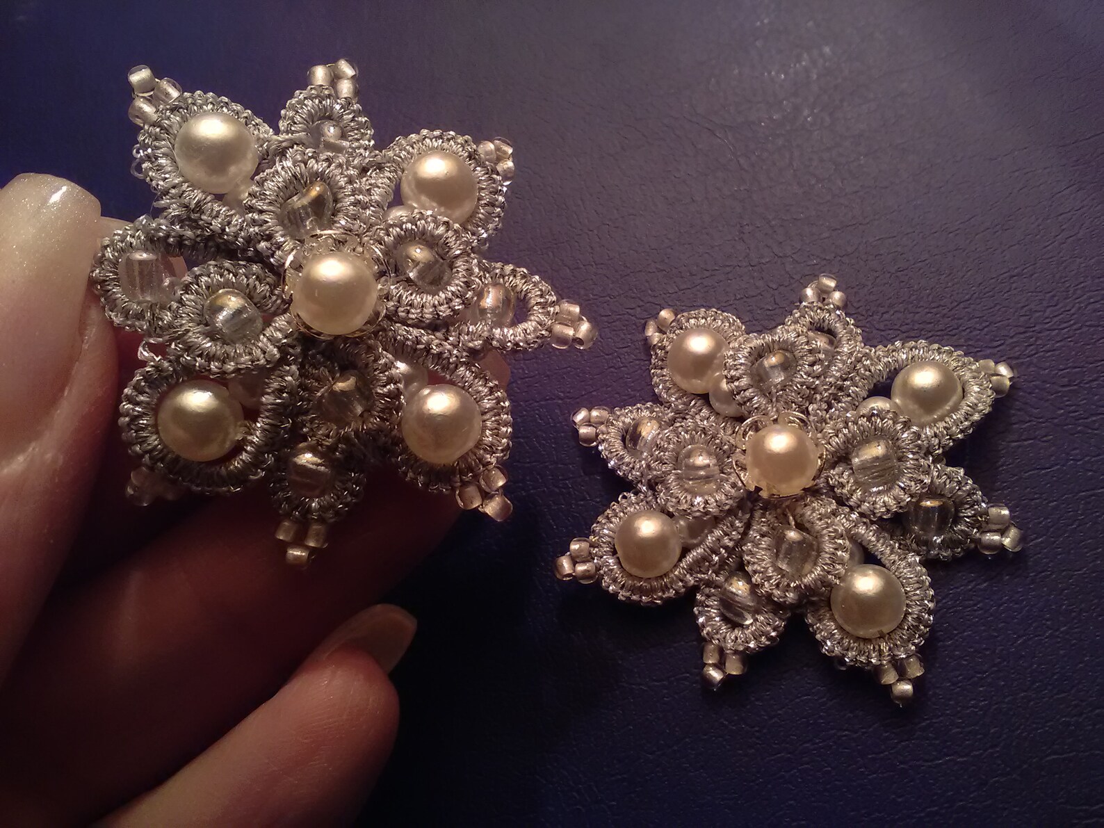 Tatting Lace PDF Pattern and Video Tatting Tutorial , Step by Step