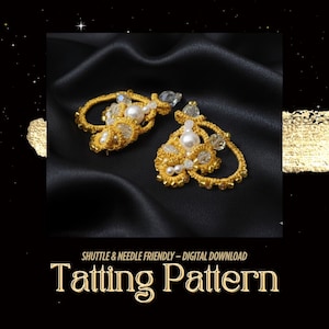 Orecchini San Valentino modello tatting PDF – Cuore pizzo, NON per principianti