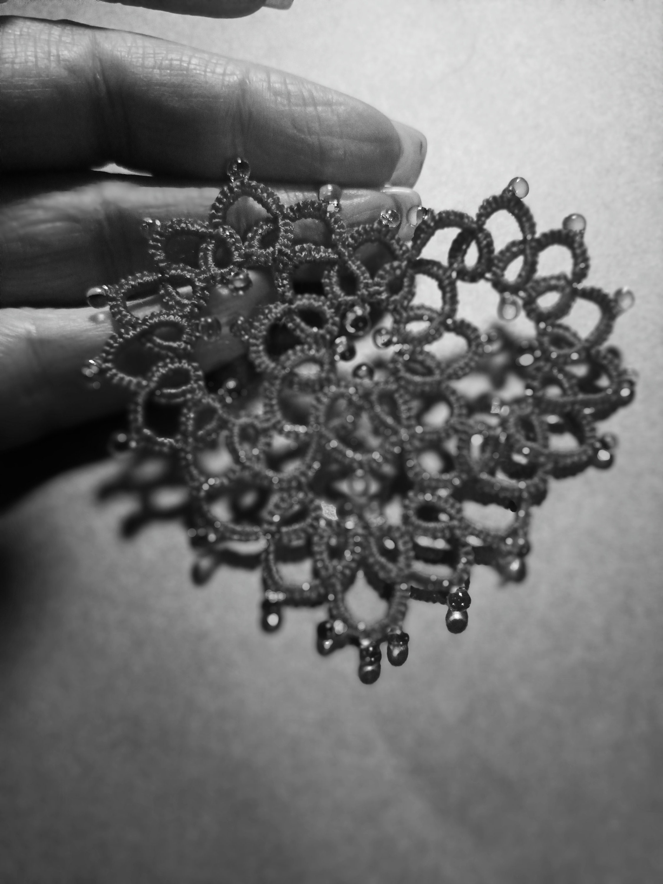Tatted Heart Ornament Pattern: Shuttle or Needle Tatting (PDF Pattern ...