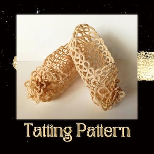 Tatting Lace Baby Shoes Pattern: Frivolite Needle/Shuttle (Digital Download)– NOT for Beginners