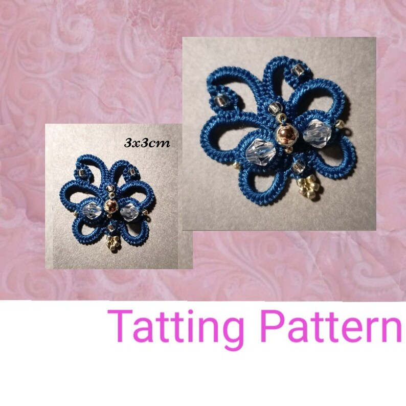 Butterfly Tatting, Tatting Animals, Tatted Ankara's Butterfly, Needle