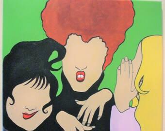 Wicked Witches Original Painting