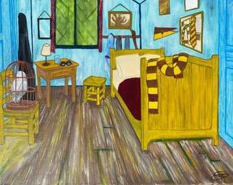 Bedroom on Privet Original Painting
