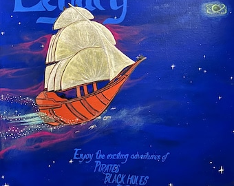 Jim Hawkins’ Flight Original Painting