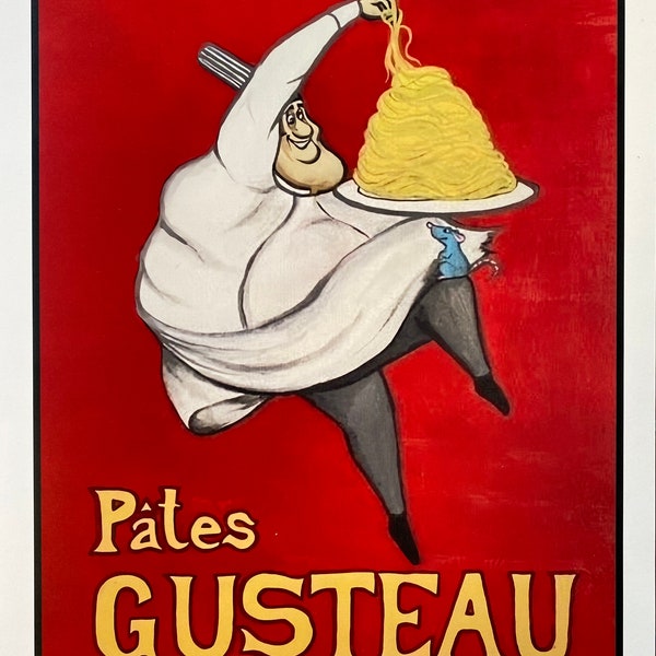 Pates Gusteau Poster Print