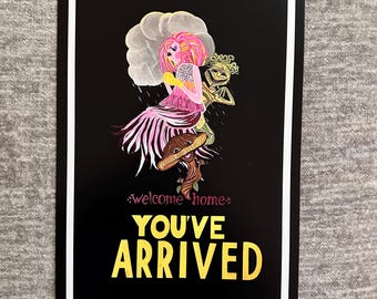 Welcome Party Poster Print