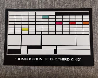 Composition of the Third Kind Poster Print