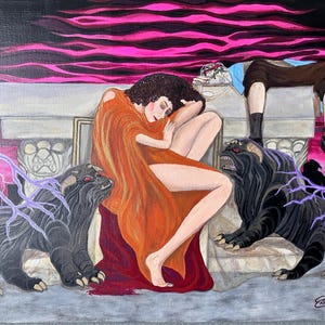 Taming Zuul Original Painting