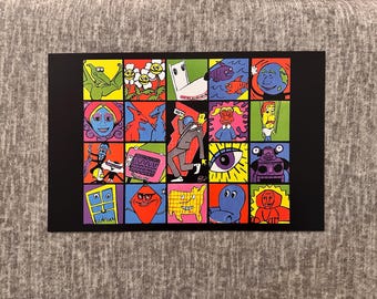 Celebrating Life and Play Poster Print