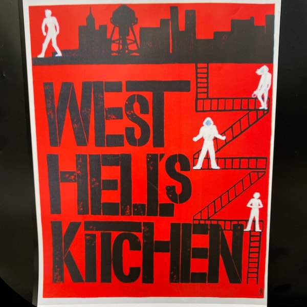 Hells Kitchen Poster Etsy