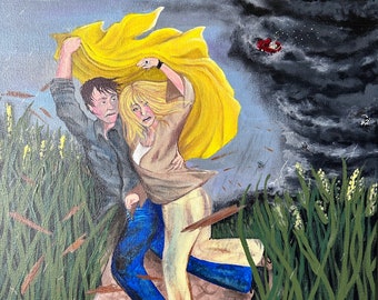 The Final Storm Original Acrylic Painting