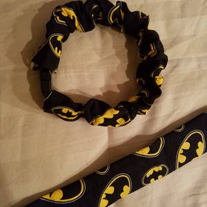 Batman Dog Collar Cover