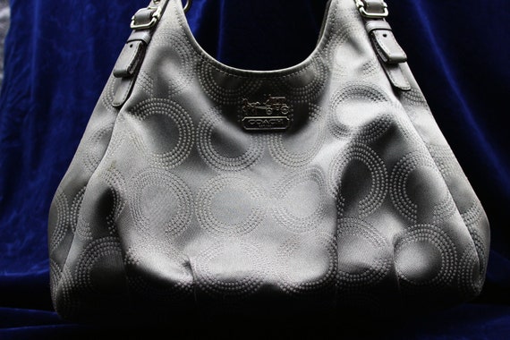 Coach Madison Grey Dotted 16505 - image 10