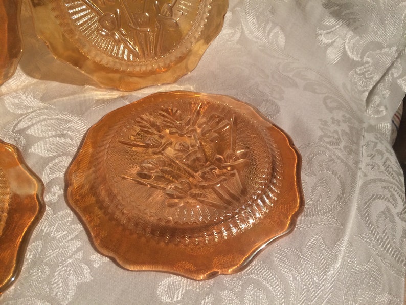 Jeannette Glass Co Bread & Butter plates 7 image 4