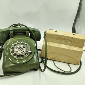 Vintage Western Electric Bell System Rotary Dial Black Telephone