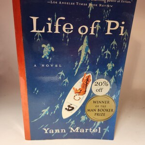 Vintage Book  - Life of Pi    A Novel by Yann Martel