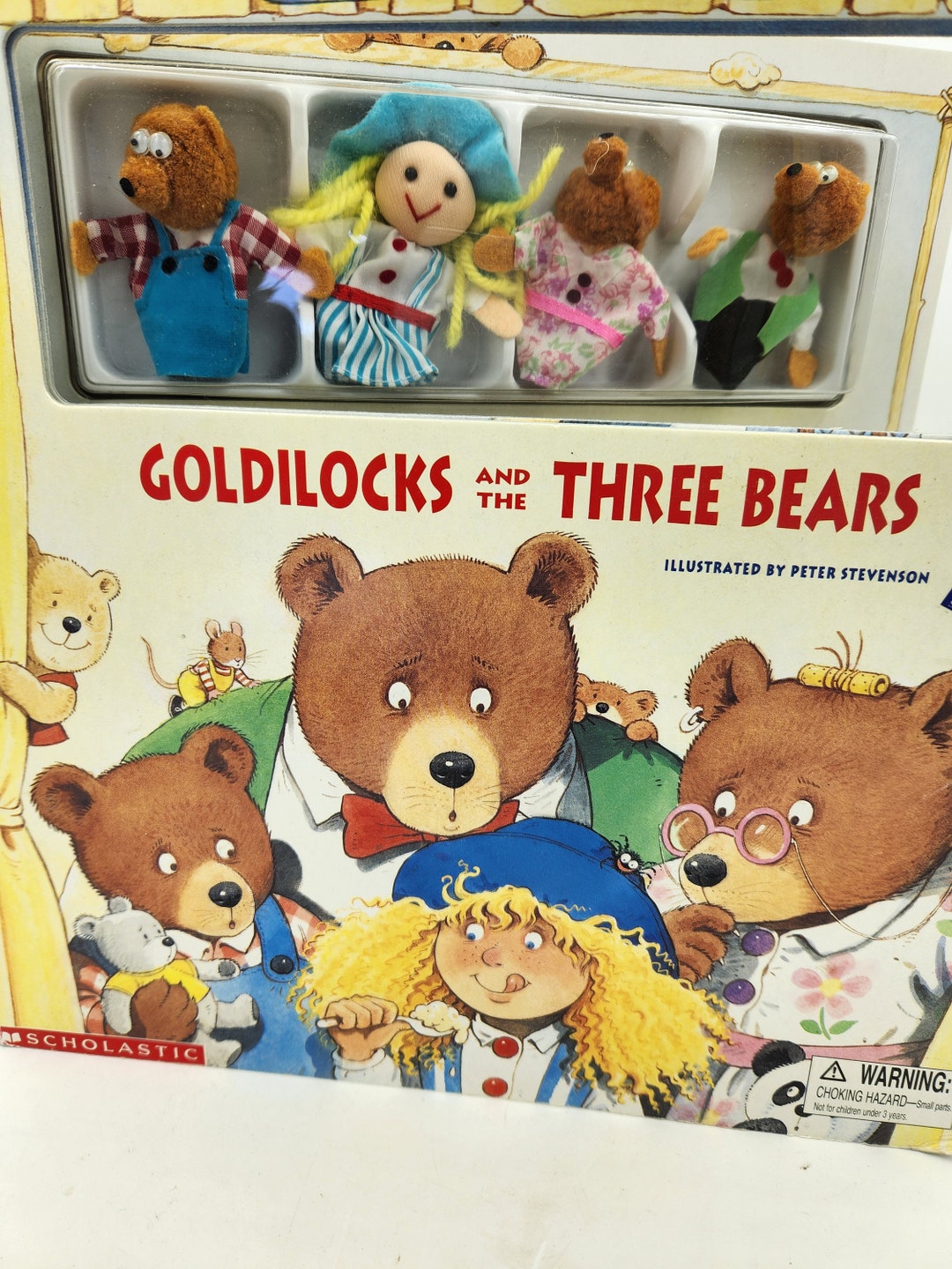 Vintage Children's Book A Finger Puppet Theater Book Etsy